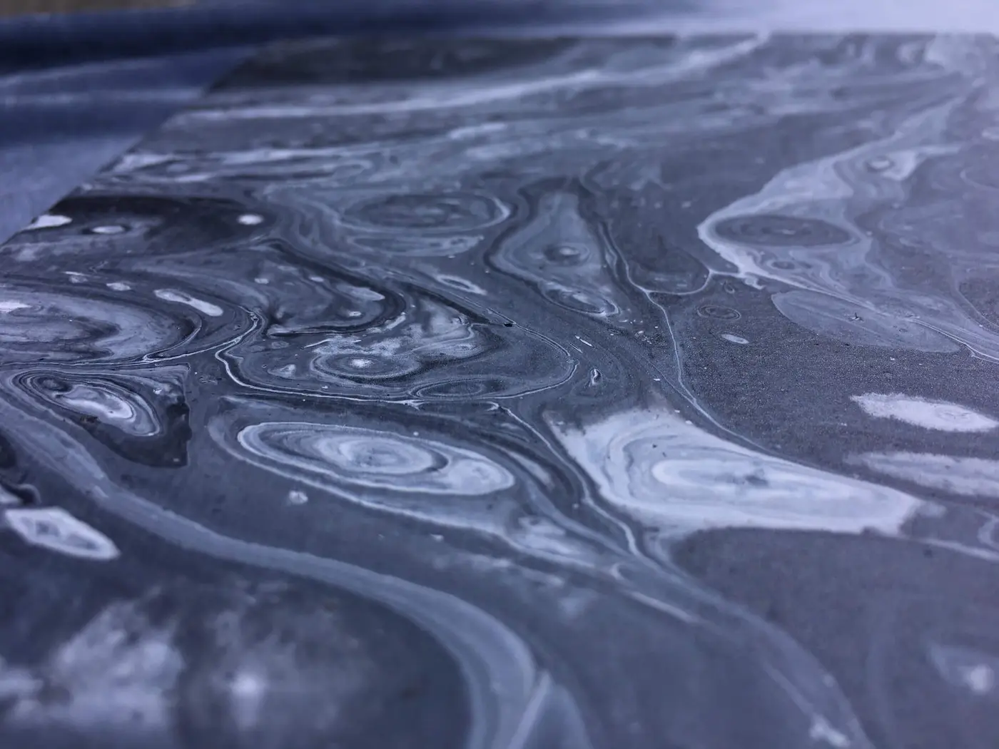 Black and White Pour, photo 3 of 10