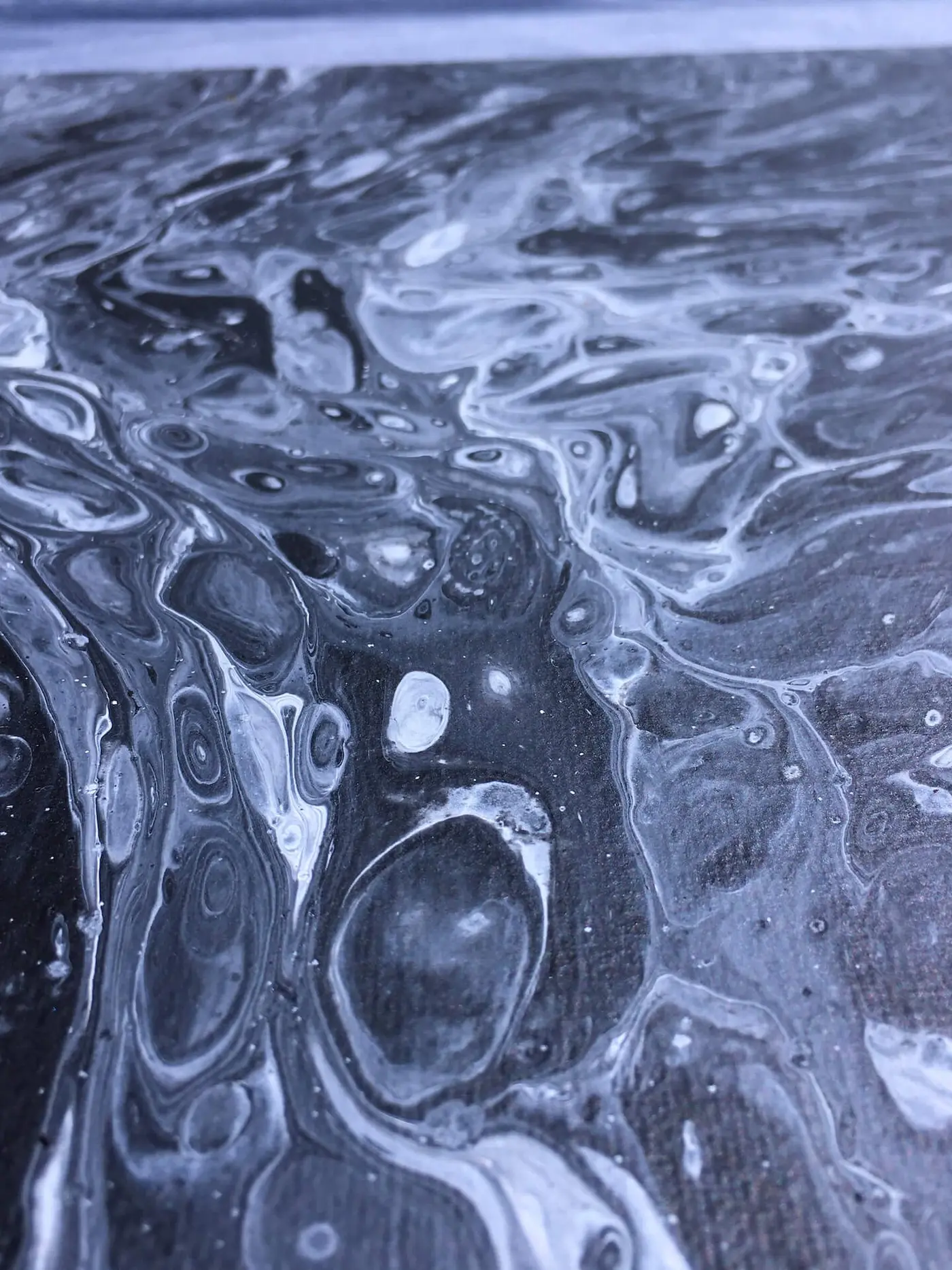 Black and White Pour, photo 9 of 10