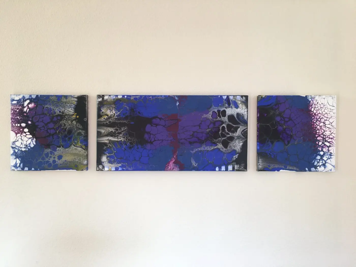Blue and Purple End Swipe #2, photo 1 of 13